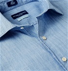 Peter Millar - Cotton-Chambray Shirt - Blue