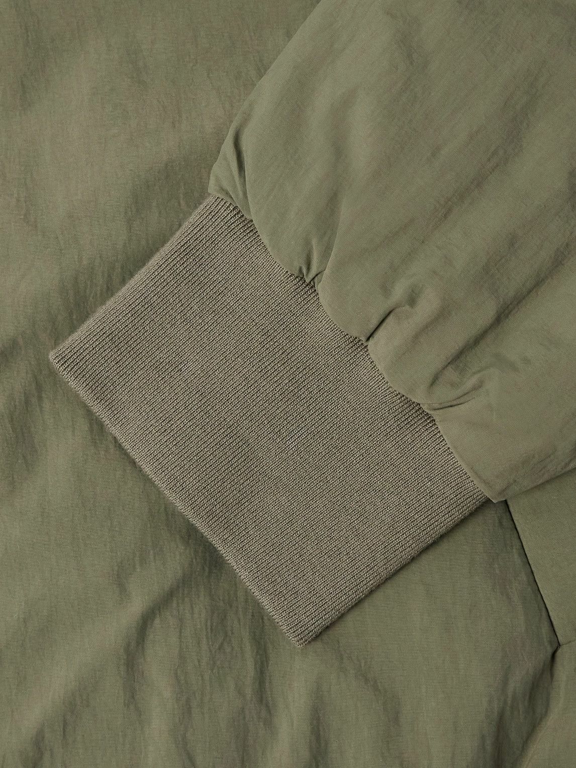 NN07 - Dixon 8280 Padded Recycled-Shell Bomber Jacket - Green