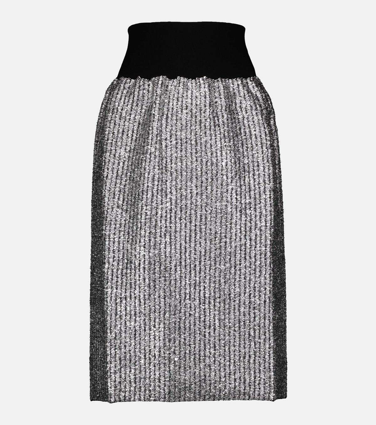 Moncler Genius - 2 Moncler 1952 Lurex® wool-blend midi skirt