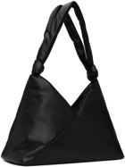 MM6 Maison Margiela Black Triangle Knotted Bag