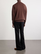 Beams Plus - Knitted Polo Shirt - Brown