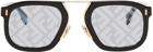 Fendi Black 'Fendi Force' Sunglasses