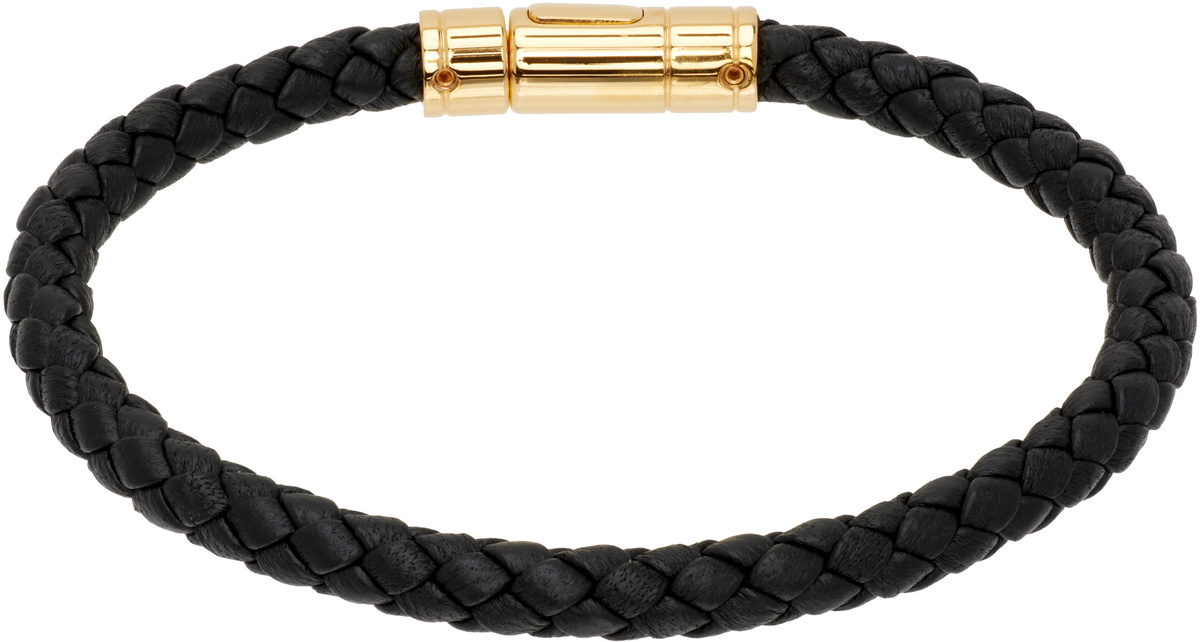 TOM FORD Tubular Leather Bracelet