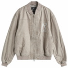 END. x Represent Utility Bomber Jacket in Vintage Brown