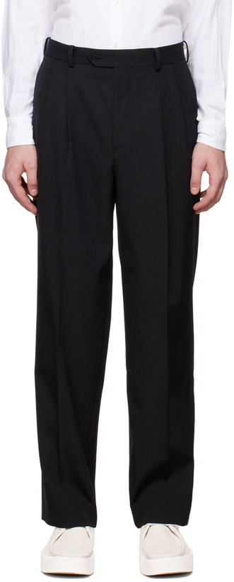 Photo: AURALEE Black Max Trousers