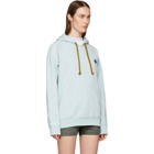 Acne Studios Blue Bla Konst Oversized Hoodie