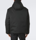 Fendi FF Zucca hooded down jacket