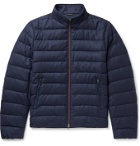 Loro Piana - Gateway Quilted Virgin Wool and Silk-Blend Down Jacket - Blue