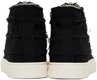 Undercoverism Black Distressed Sneakers