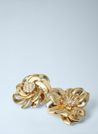 Miu Miu Mental Earrings With Crystals