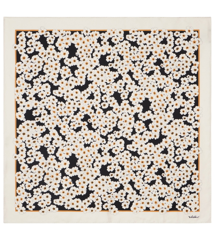 Photo: Valentino Floral silk scarf