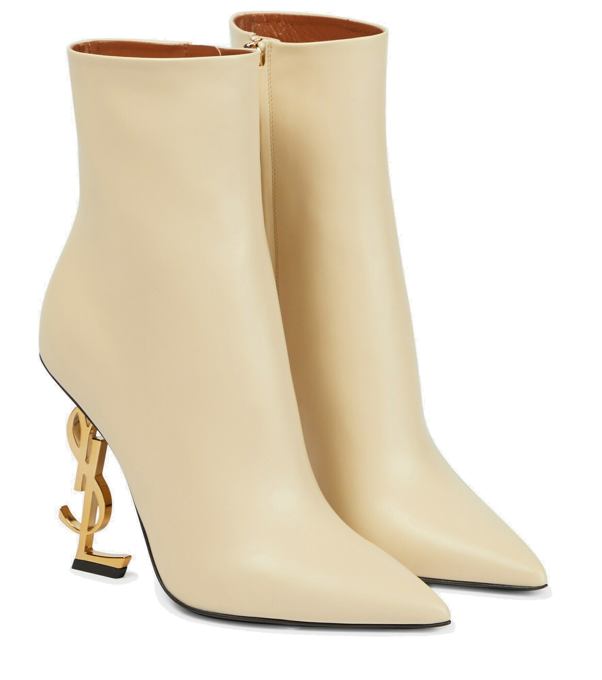 Saint Laurent - Opyum 110 leather ankle boots Saint Laurent Saint Laurent - Opyum 110 leather ankle boots Saint Laurent