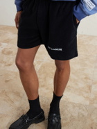 Gallery Dept. - Zuma Straight-Leg Logo-Print Organic Cotton-Jersey Shorts - Black
