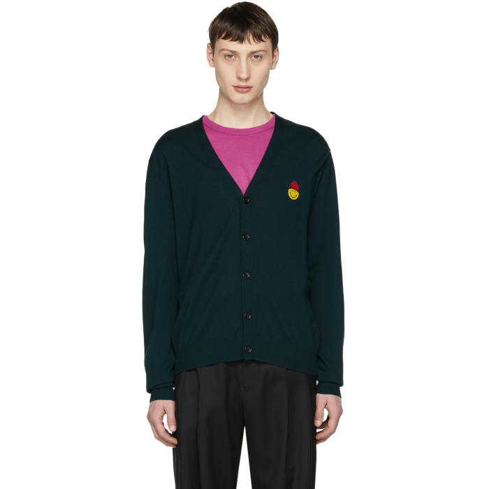 AMI Alexandre Mattiussi Green Limited Edition SMILEY Edition Merino ...