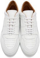 Common Projects White Decades Mid Sneakers
