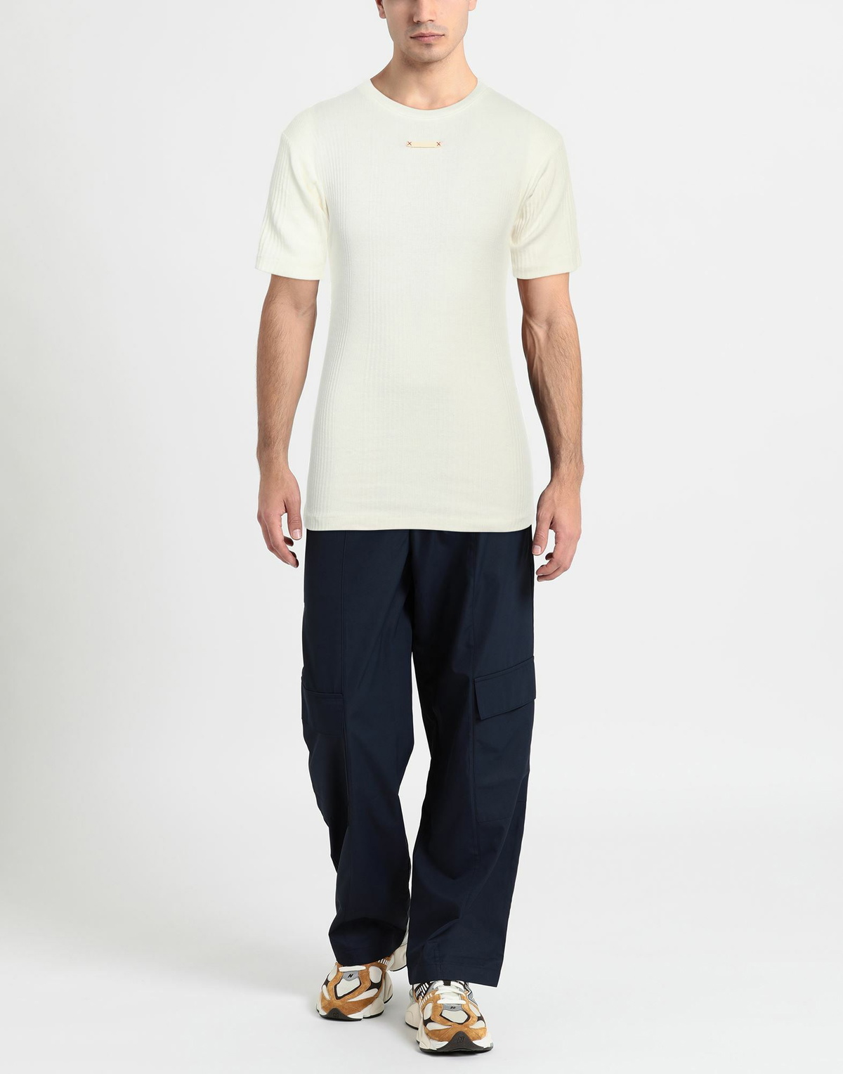 Maison Margiela Mens Sweater Cream