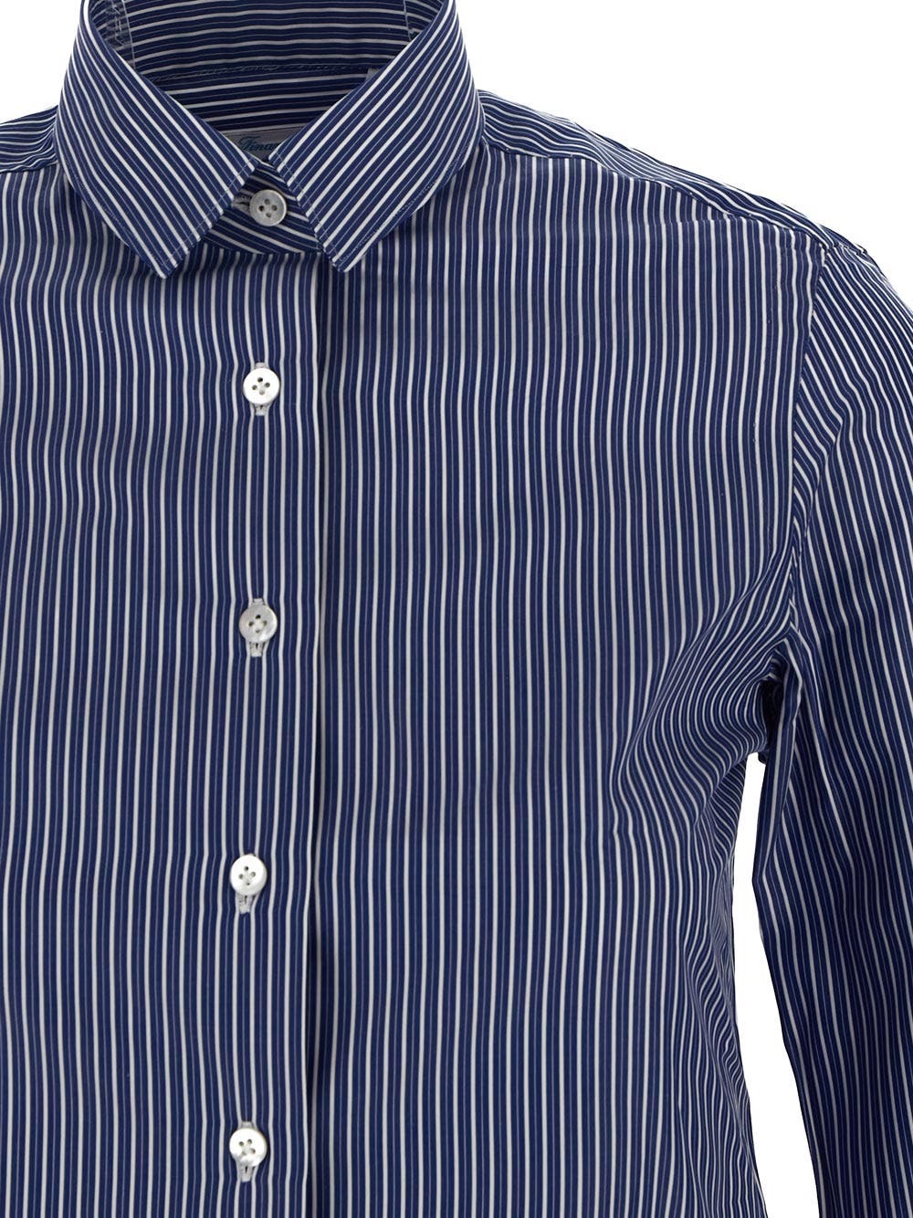 Finamore Striped Shirt