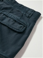 Incotex - Tapered Tricochino Cargo Trousers - Blue