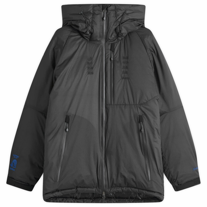 Photo: Nanga Men's x Tacoma Fuji Records Down Jacket in Black