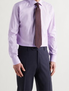 CANALI - Cutaway-Collar Cotton Shirt - Purple - EU 37