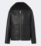 Yves Salomon Shearling-lined leather jacket