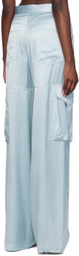 GCDS Blue Ultracargo Trousers