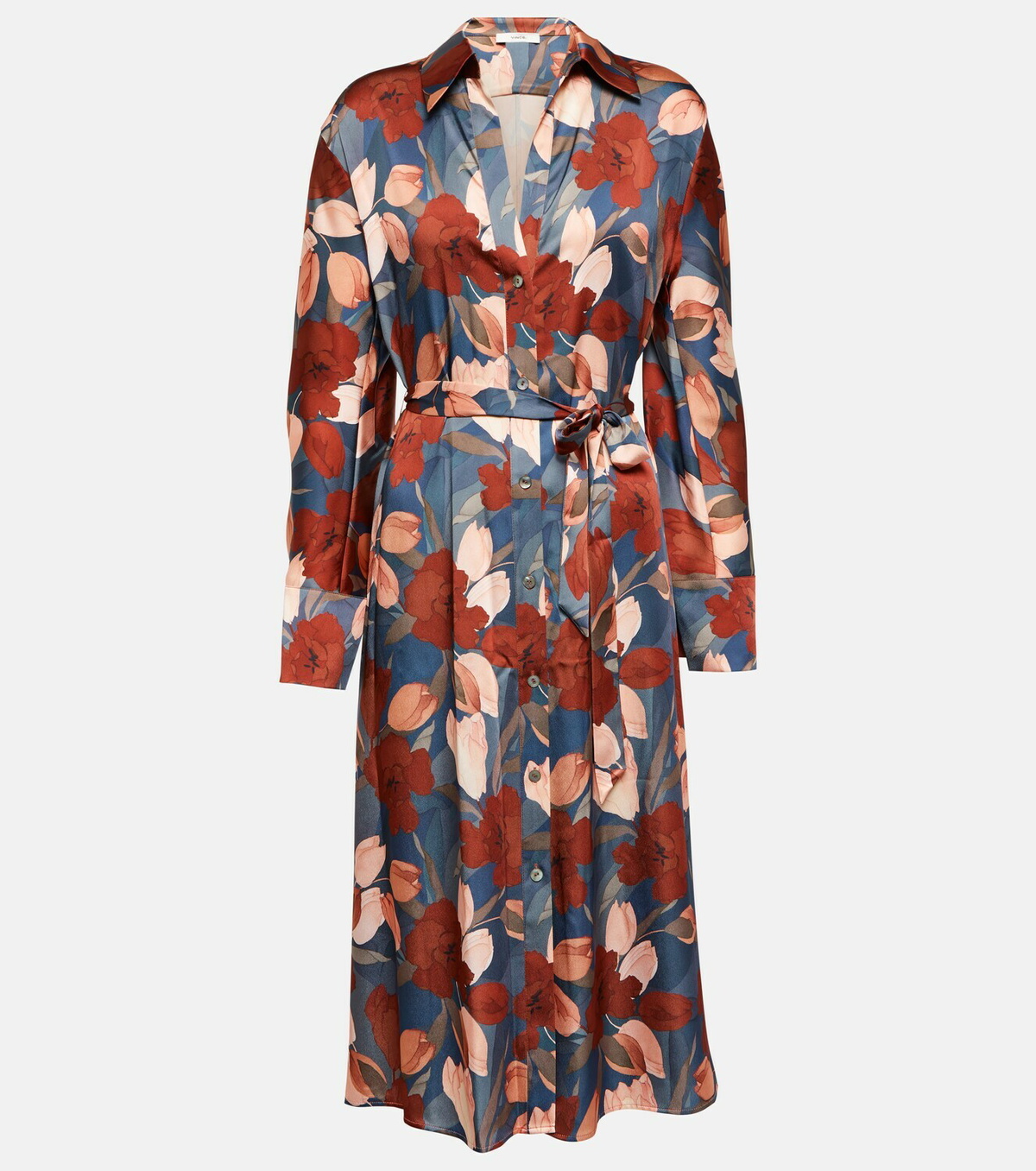 Vince Nouveau Magnolia shirt dress Vince