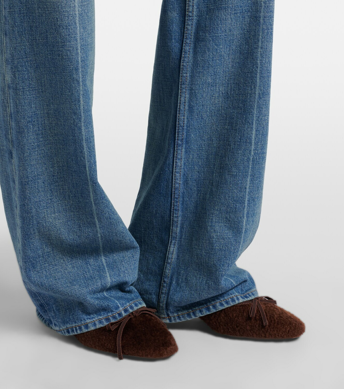 Herbert Levine 24/7 shearling mules