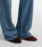 Herbert Levine 24/7 shearling mules