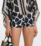 Valentino Printed shorts