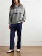 Cherry Los Angeles - American Garments Logo-Print Cotton-Jersey Sweatshirt - Gray