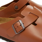 Birkenstock Boston in Ginger Brown Smooth Leather