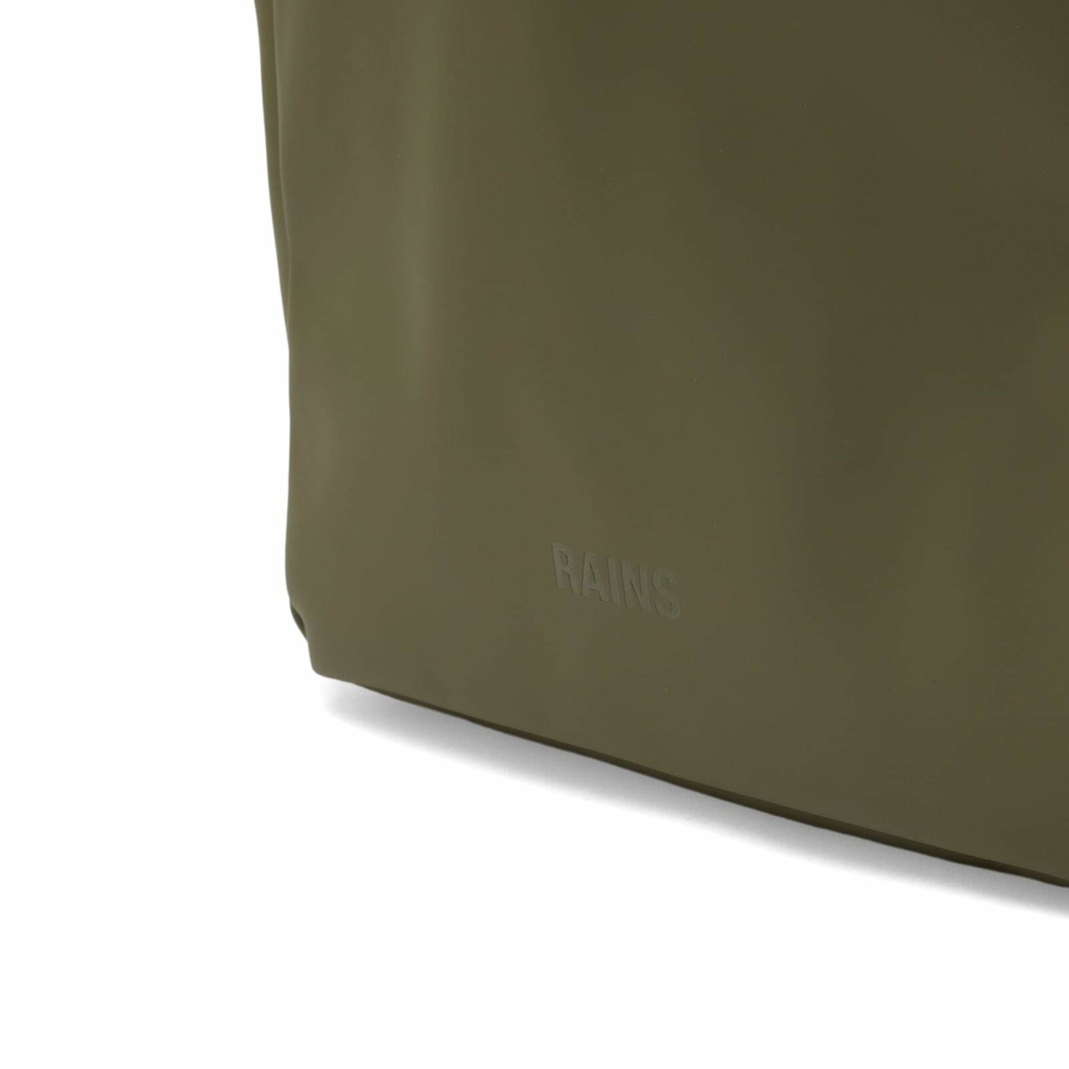 RAINS Clip Front Backpack in Marsh 