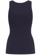 AMI PARIS Adc Stretch Cotton Jersey Tank Top