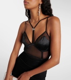 Dolce&Gabbana Panelled bustier midi dress