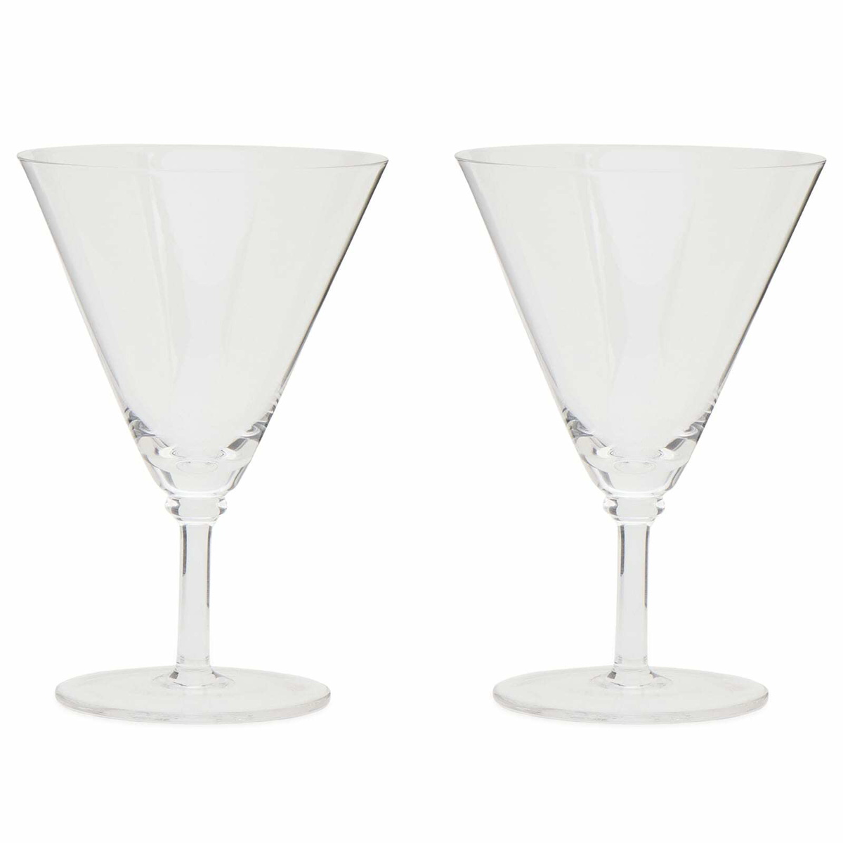 Service Projects Walter Manhatten Glasses - Set of 2 in Clear 