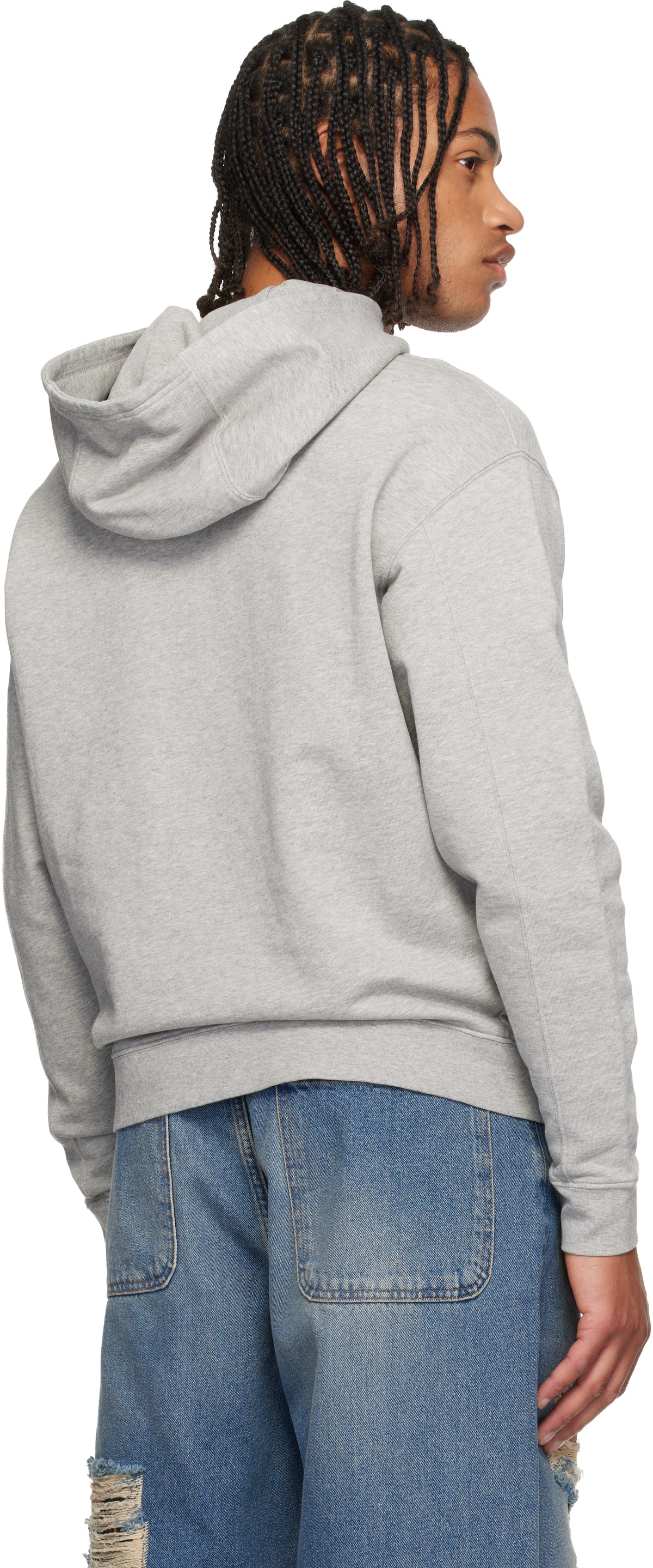 Carne Bollente Gray Carne University Hoodie