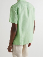 Loro Piana - Oliver Linen Shirt - Green