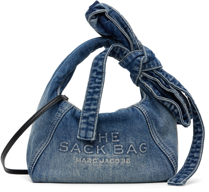 Photo: Marc Jacobs Blue 'The Bow Denim Mini Sack' Bag