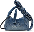 Marc Jacobs Blue 'The Bow Denim Mini Sack' Bag