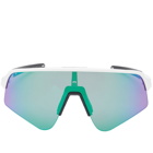 Oakley Men's Sutro Lite Sweep Sunglasses in Matte White/Prizm Road Jade