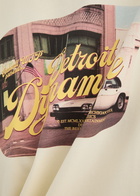 Carhartt Wip Flicks Printed Cotton T-shirt Cream