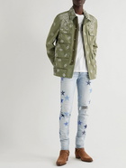 AMIRI - Printed Cotton-Canvas Jacket - Green