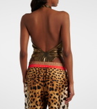 Roberto Cavalli Halterneck bodysuit