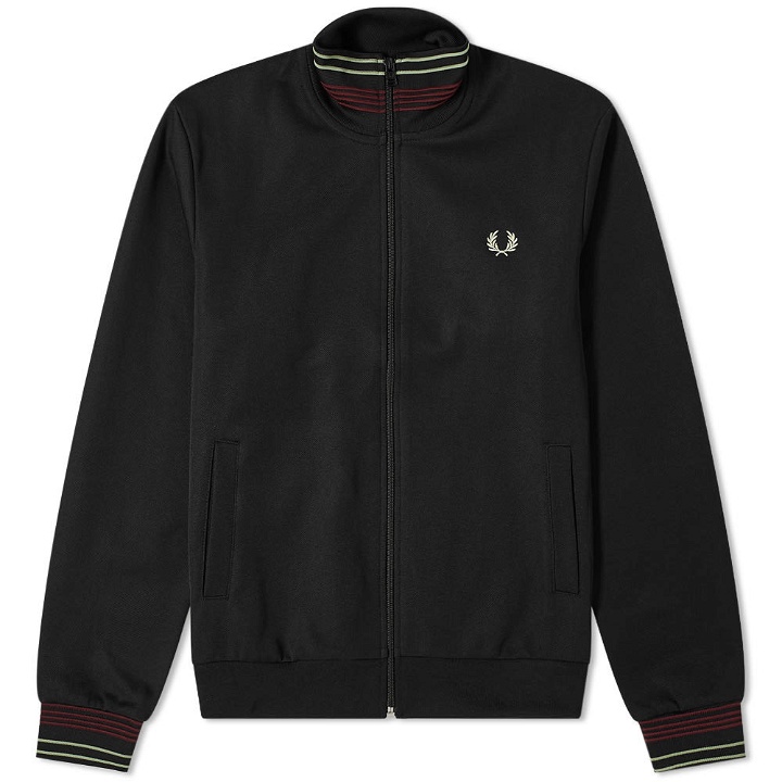 Photo: Fred Perry Authentic Lightweight Pique Track Jacket