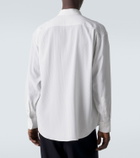The Row Granada striped silk shirt