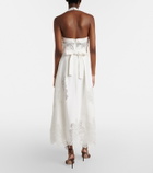 Elie Saab Embroidered halterneck cocktail dress