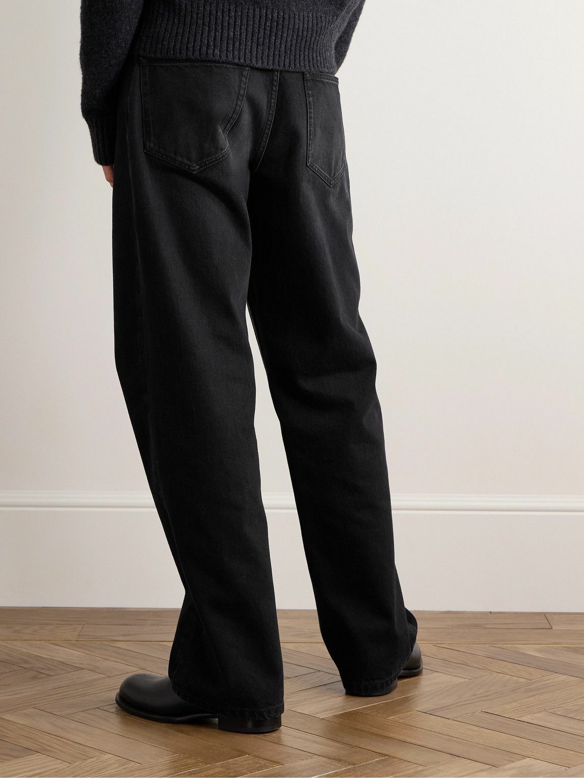 The Row - Ross Straight-Leg Jeans - Black The Row