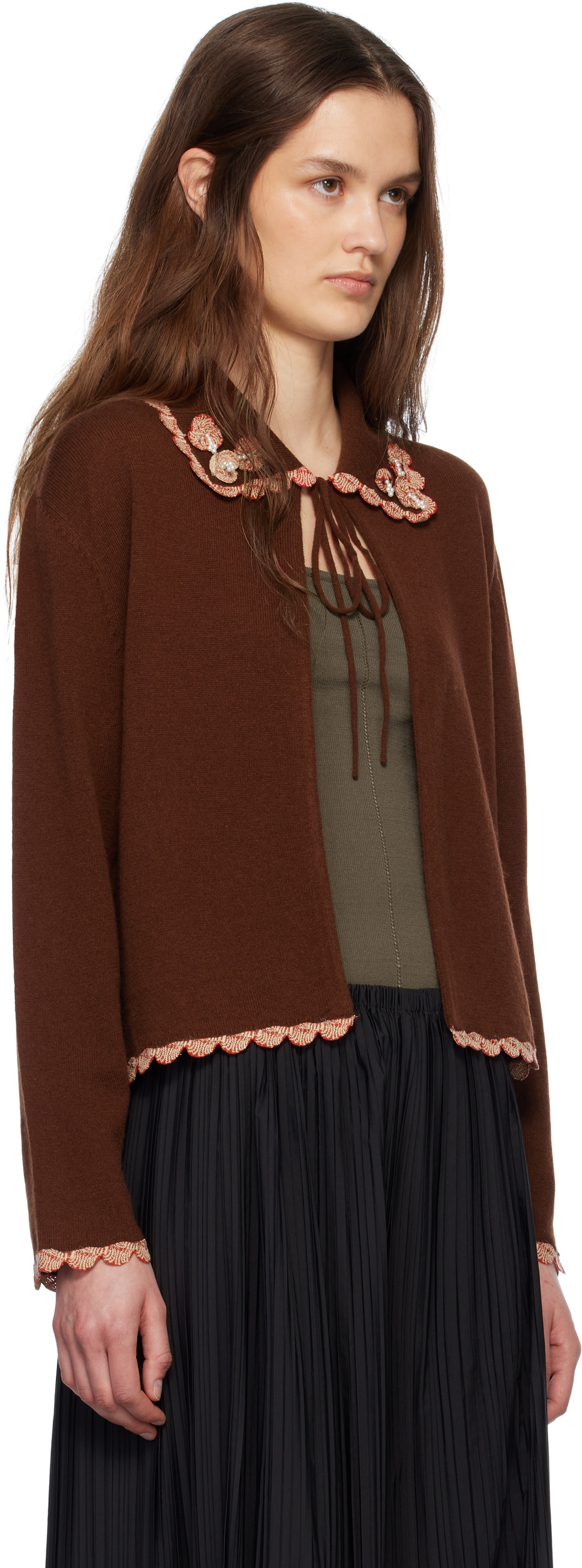 Bode Brown Rookie Cardigan