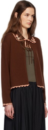 Bode Brown Rookie Cardigan